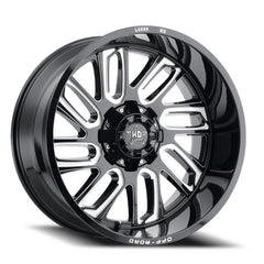 20x10 Luxxx HD LHD18 8x170 Offset ( - 18) Center Bore (125) LHD1820108170 - 18K - A1 - Black Patch Performance - LUXXLHD182010817018KA1