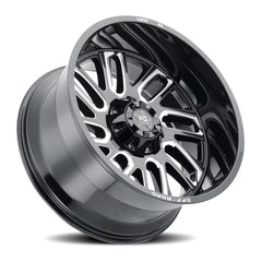 22x10 Luxxx HD LHD18 5x150 5x5.5 Offset ( - 18) Center Bore (110) LHD1822105150139 - 18I - A1 - Black Patch Performance - LUXXLHD182210515013918IA1