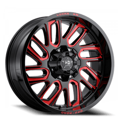 24x12 Luxxx HD LHD18 6x135 6x5.5 Offset (-49) Center Bore (106.1) LHD1824126135139-49G-A3 - Black Patch Performance - LUXXLHD182412613513949GA3