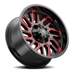 24x12 Luxxx HD LHD18 6x135 6x5.5 Offset (-49) Center Bore (106.1) LHD1824126135139-49G-A3 - Black Patch Performance - LUXXLHD182412613513949GA3