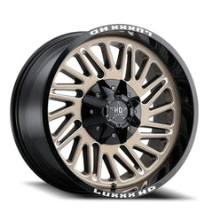 20x10 Luxxx HD LHD19 6x135 6x5.5 Offset ( - 18) Center Bore (106.1) LHD1920106135139 - 18G - A1 - 13 - Black Patch Performance - LUXXLHD192010613513918GA113