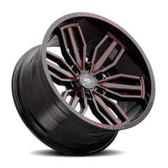 20x10 Luxxx HD LHD21 6x135 Offset ( - 18) Center Bore (87.1) LHD2120106135 - 18E - A3 - Black Patch Performance - LUXXLHD212010613518EA3