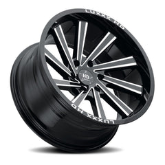 20x10 Luxxx HD LHD22 6x5.5 Offset ( - 18) Center Bore (106.1) LHD2220106139 - 18G - A1 - Black Patch Performance - LUXXLHD222010613918GA1