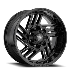 20x10 Luxxx HD LHD4 5x5.5 5x150 Offset ( - 18) Center Bore (110) LHD420105139150 - 18I - A1 - Black Patch Performance - LUXXLHD42010513915018IA1