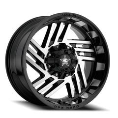20x10 Luxxx HD LHD4 8x170 Offset ( - 18) Center Bore (125) LHD420108170 - 18K - A2 - Black Patch Performance - LUXXLHD42010817018KA2