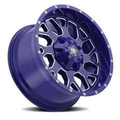 20x10 Luxxx HD LHD8 5x5 5x5.5 Offset ( - 12) Center Bore (78.1) LHD820105127139 - 12D - L1 - Black Patch Performance - LUXXLHD82010512713912DL1