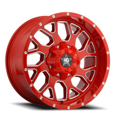 20x10 Luxxx HD LHD8 6x135 6x5.5 Offset ( - 12) Center Bore (106.1) LHD820106135139 - 12G - K1 - Black Patch Performance - LUXXLHD82010613513912GK1
