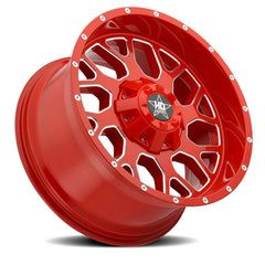 20x10 Luxxx HD LHD8 6x135 6x5.5 Offset ( - 12) Center Bore (106.1) LHD820106135139 - 12G - K1 - Black Patch Performance - LUXXLHD82010613513912GK1