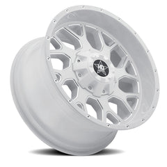 20x10 Luxxx HD LHD8 6x135 6x5.5 Offset ( - 12) Center Bore (106.1) LHD820106135139 - 12G - M1 - Black Patch Performance - LUXXLHD82010613513912GM1