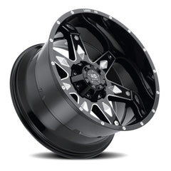 20x9 Luxxx HD LHD9 8x170 Offset ( - 12) Center Bore (125) LHD92098170 - 12K - A1 - Black Patch Performance - LUXXLHD9209817012KA1