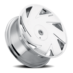 24x9.5 Luxxx Alloys 21 5x115 5x5 Offset (30) Center Bore (78.1) LUX2124955115127+30-D-C - Black Patch Performance - LUXXLUX2124955115127+30DC