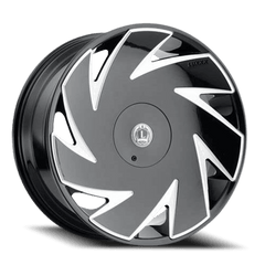 26x9.5 Luxxx Alloys 21 5x115 5x5 Offset (18) Center Bore (78.1) LUX2126955115127+18D-A1 - Black Patch Performance - LUXXLUX2126955115127+18DA1