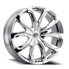 20x8.5 Luxxx Alloys 24 5x112 5x4.5 Offset (35) Center Bore (73.1) LUX24V20855112114+35B - C - Black Patch Performance - LUXXLUX24V20855112114+35BC