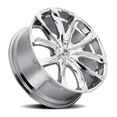 22x9 Luxxx Alloys 24 5x4.5 5x120 Offset (33) Center Bore (73.1) LUX24V2295114120+33B - C - Black Patch Performance - LUXXLUX24V2295114120+33BC