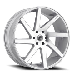 24x10 Luxxx Alloys 8 6x5.5 Offset (30) Center Bore (78.1) LUX824106139+30D - F2 - Black Patch Performance - LUXXLUX824106139+30DF2
