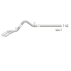 MAG DPF Back Exhaust - Black Patch Performance - MAGN17873