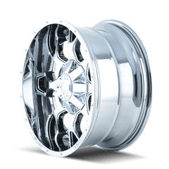20x10 MAYHEM WARRIOR 8x180 Offset ( - 25) Center Bore (124.1) Style #8015 | 8015 - 2178C - Black Patch Performance - MAYH80152178C