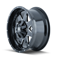 20x9 MAYHEM TANK 6x135 6x5.5 Offset (9) Center Bore (106) Style #8040 | 8040 - 2937B9 - Black Patch Performance - MAYH80402937B9