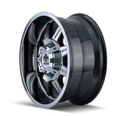20x9 MAYHEM MONSTIR 8x6.5 8x170 Offset (18) Center Bore (130.8) Style #8100 | 8100 - 2976C18 - Black Patch Performance - MAYH81002976C18