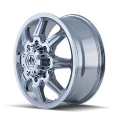 22x8.25 MAYHEM MONSTIR 8x6.5 Offset (127) Center Bore (121.3) Style #8101 | 8101 - 22881CI121 - Black Patch Performance - MAYH810122881CI121