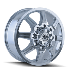 19.5x6.75 MAYHEM MONSTIR 8x170 Offset (102) Center Bore (124.9) Style #8101 | 8101 - 9670CI - Black Patch Performance - MAYH81019670CI