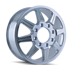 19.5x6.75 MAYHEM MONSTIR 8x170 Offset ( - 143) Center Bore (124.9) Style #8101 | 8101 - 9670CR - Black Patch Performance - MAYH81019670CR