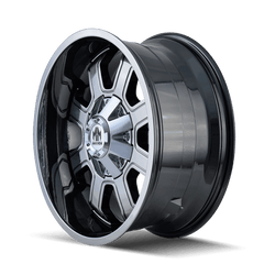 20x10 MAYHEM FIERCE 5x5 5x5.5 Offset ( - 19) Center Bore (87) Style #8103 | 8103 - 2152C - Black Patch Performance - MAYH81032152C
