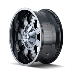 20x9 MAYHEM FIERCE 6x135 6x5.5 Offset (18) Center Bore (106) Style #8103 | 8103 - 2937C18 - Black Patch Performance - MAYH81032937C18
