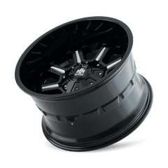 20x9 MAYHEM COMBAT 5x150 5x5.5 Offset (0) Center Bore (110) Style #8105 | 8105 - 2997M - Black Patch Performance - MAYH81052997M