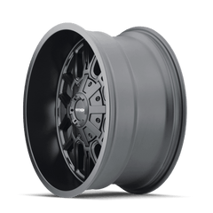20x9 MAYHEM COGENT 6x135 6x5.5 Offset ( - 8) Center Bore (106) Style #8107 | 8107 - 2937MB - 8 - Black Patch Performance - MAYH81072937MB8