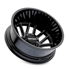 20x8.25 MAYHEM COGENTDUALLY 8x6.5 Offset ( - 192) Center Bore (121.3) Style #8107D | 8107D - 2881BR192 - Black Patch Performance - MAYH8107D2881BR192