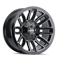 20x9 MAYHEM DECOY 8x6.5 8x170 Offset (0) Center Bore (130.8) Style #8108 | 8108 - 2976BM - Black Patch Performance - MAYH81082976BM
