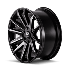 20x9.5 MAYHEM CROSSFIRE 5x5.5 Offset (18) Center Bore (108) Style #8109 | 8109 - 2985BM18 - Black Patch Performance - MAYH81092985BM18