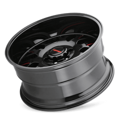 20x10 MAYHEM TRIPWIRE 6x135 6x5.5 Offset ( - 19) Center Bore (106) Style #8110 | 8110 - 2137BTR - Black Patch Performance - MAYH81102137BTR