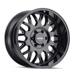 20x10 MAYHEM TRIPWIRE 8x6.5 Offset ( - 19) Center Bore (130.8) Style #8110 | 8110 - 2181BM - Black Patch Performance - MAYH81102181BM