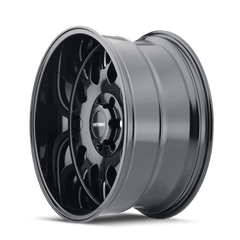 20x10 MAYHEM TRIPWIRE 6x5.5 Offset ( - 26) Center Bore (106) Style #8110 | 8110 - 2183BM - 26 - Black Patch Performance - MAYH81102183BM26