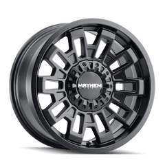 20x9 MAYHEM CORTEX 5x5 5x5.5 Offset (0) Center Bore (87.1) Style #8113 | 8113 - 2952MB - Black Patch Performance - MAYH81132952MB
