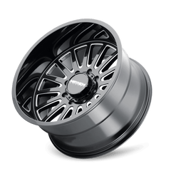 22x12 MAYHEM UTOPIA 6x5.5 Offset ( - 44) Center Bore (106) Style #8114 | 8114 - 22283BM - Black Patch Performance - MAYH811422283BM
