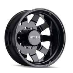 22x8.25 MAYHEM 8181 10 - 225 Offset (169) Center Bore (170.1) Style #8181 | 8181 - 22820B - Black Patch Performance - MAYH818122820B