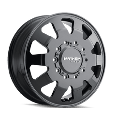 22x8.25 MAYHEM 8181 10 - 225 Offset (169) Center Bore (170.1) Style #8181 | 8181 - 22820B - Black Patch Performance - MAYH818122820B