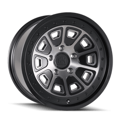 20x9 MAYHEM FLAT IRON 5x150 Offset (0) Center Bore (110) Style #8301 | 8301 - 2950TZ - Black Patch Performance - MAYH83012950TZ