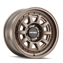 18x9 MAYHEM VOYAGER 6x135 Offset (0) Center Bore (87.1) Style #8303 | 8303 - 8936MZ - Black Patch Performance - MAYH83038936MZ