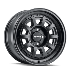 18x9 MAYHEM VOYAGER 8x180 Offset (0) Center Bore (124.1) Style #8303 | 8303 - 8978MB - Black Patch Performance - MAYH83038978MB