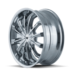 24x9.5 MAZZI FUSION 5x5 5x5.5 Offset (18) Center Bore (87) Style 341 | 341-24952C - Black Patch Performance - MAZZ34124952C