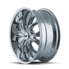 22x9.5 MAZZI HUSTLER 5x115 5x120 Offset (18) Center Bore (74.1) Style #342 | 342 - 22918C - Black Patch Performance - MAZZ34222918C