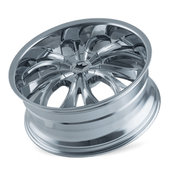 24x9.5 MAZZI HUSTLER 5x5 5x5.5 Offset (18) Center Bore (87) Style 342 | 342-24952C - Black Patch Performance - MAZZ34224952C