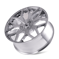 22x9.5 MAZZI PROFILE 5x115 5x5.5 Offset (18) Center Bore (87) Style #367 | 367 - 22988C - Black Patch Performance - MAZZ36722988C