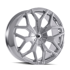 20x8.5 MAZZI PROFILE 5x4.25 5x4.5 Offset (35) Center Bore (72.62) Style #367 | 367 - 2814C - Black Patch Performance - MAZZ3672814C