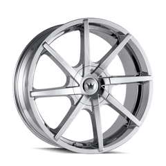 24x9.5 MAZZI KICKSTAND 6x135 6x5.5 Offset (30) Center Bore (106) Style 369 | 369-24937C - Black Patch Performance - MAZZ36924937C