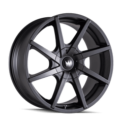 24x9.5 MAZZI KICKSTAND 5x5 5x5.5 Offset (18) Center Bore (87) Style 369 | 369-24952MB - Black Patch Performance - MAZZ36924952MB